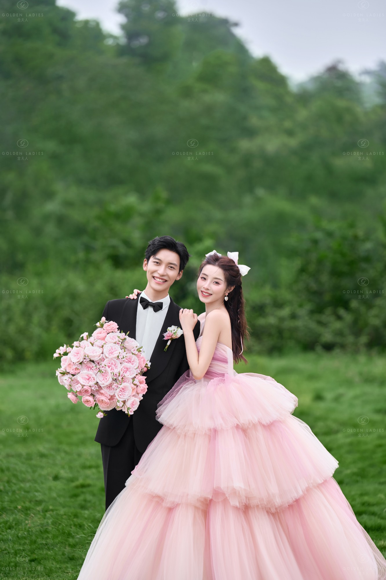 韩式婚纱照图片-韩式风格婚纱-搜狐